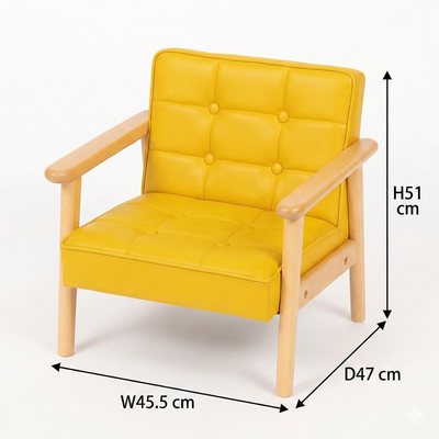 Single Baby Sofa Yellow - Kids Toys Warehouse