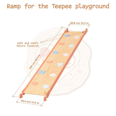 Wooden Teepee Playground - TINNITOTS