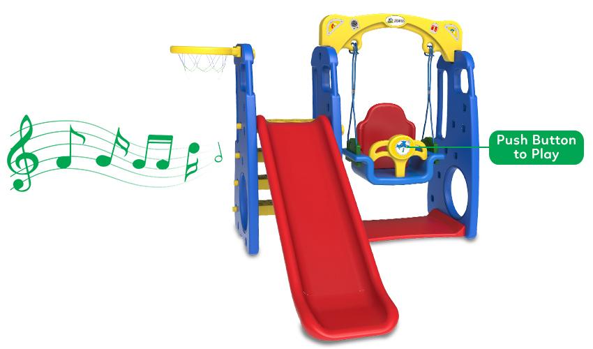 Lifespan Kids Ruby 4 in 1 Slide and Swing