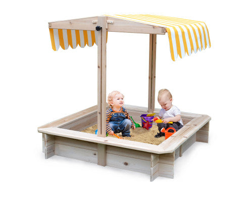 Rovo Kids Sandpit with Canopy