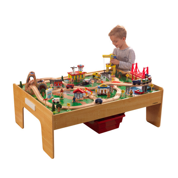 Kidkraft adventure town railway train outlet set