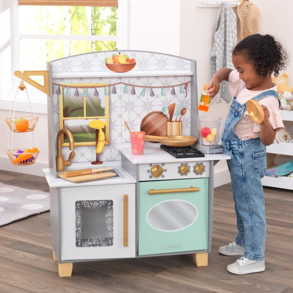 Kidkraft boho best sale bungalow play kitchen