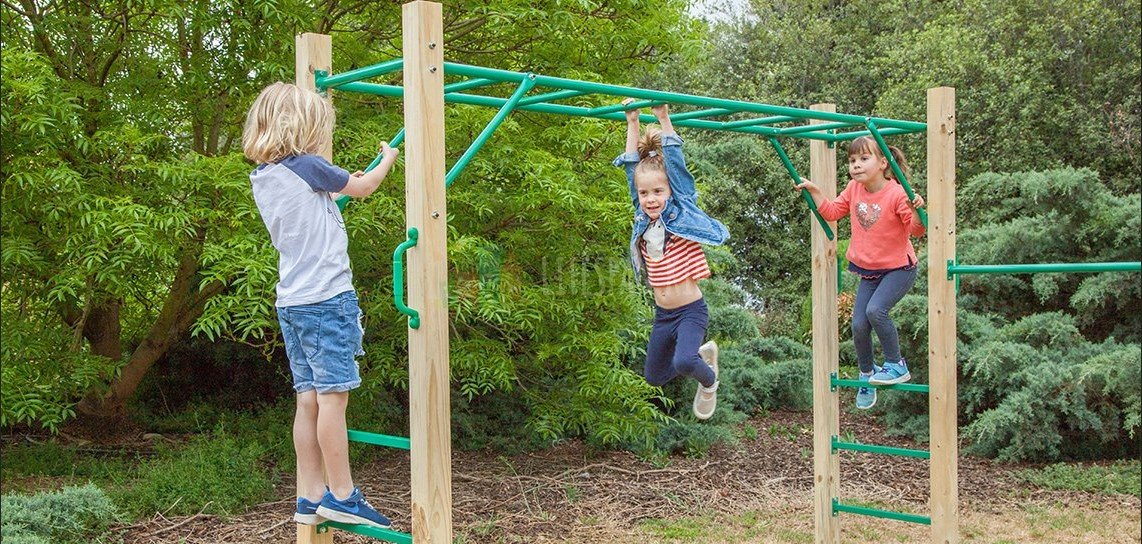How To Set Up Monkey Bars In Your Backyard
