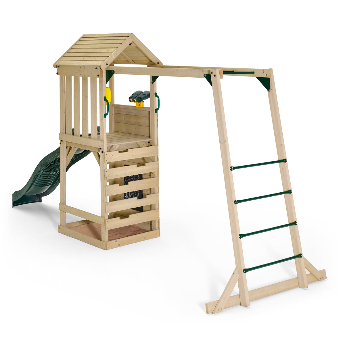 Lookout Tower Colour Pop Play Centre with Monkey Bars by Plum Play (NEW)