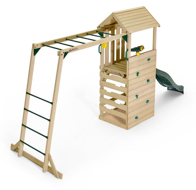 Lookout Tower Colour Pop Play Centre with Monkey Bars by Plum Play (NEW)