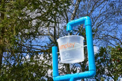 Water Park Shower Tower + Water Park Tidal Tipper by Plum Play