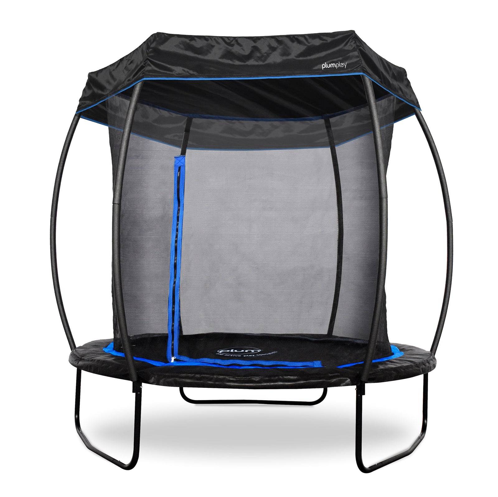Plum® 10ft Deluxe Trampoline PVC with sunshade accessory