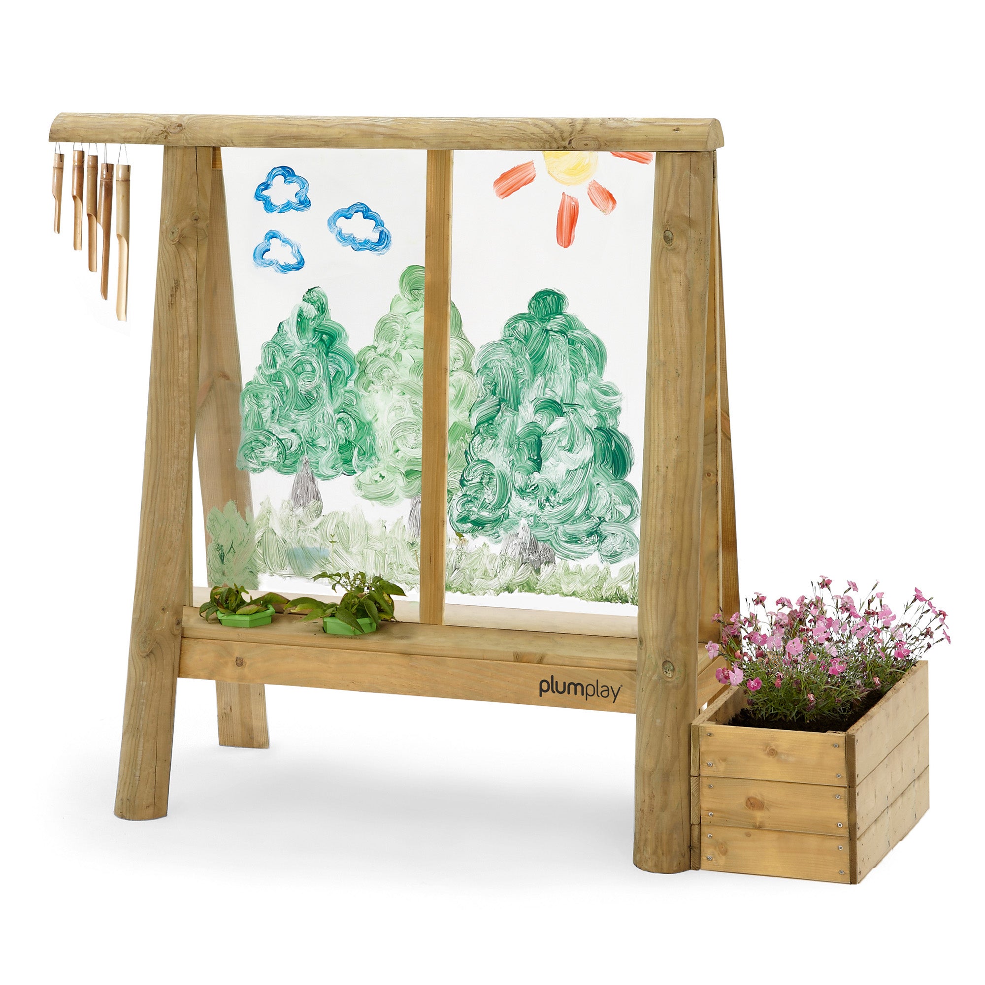 Discovery Create & Paint Easel by Plum Play