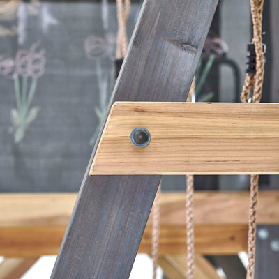 Plum® Siamang Wooden Outdoor Playset – Swing, Slide & Climbing Frame for Backyard Fun