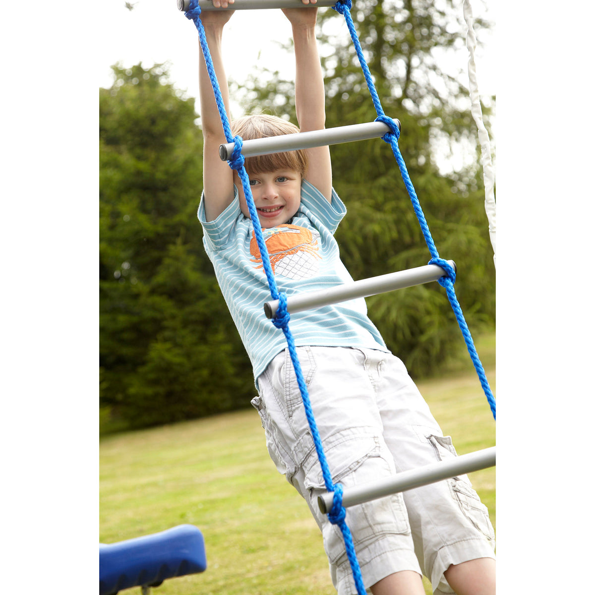Plum® 8 Station Multiplay Swings Set with Bounce and Slide