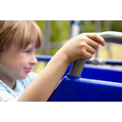 Plum® 8 Station Multiplay Swings Set with Bounce and Slide