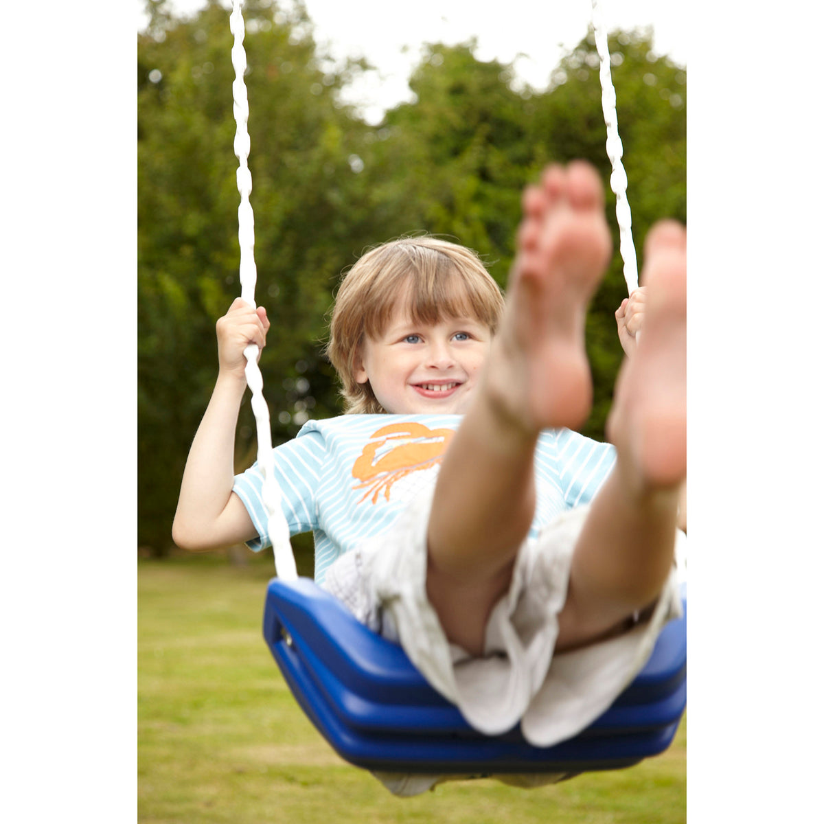 Plum® 8 Station Multiplay Swings Set with Bounce and Slide