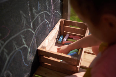 Plum® Siamang Wooden Outdoor Playset – Swing, Slide & Climbing Frame for Backyard Fun