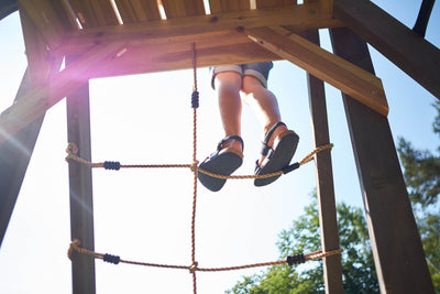 Plum® Siamang Wooden Outdoor Playset – Swing, Slide & Climbing Frame for Backyard Fun