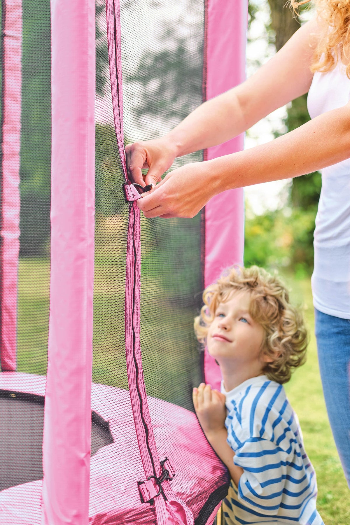 Plum Junior Trampoline - Pink 6ft