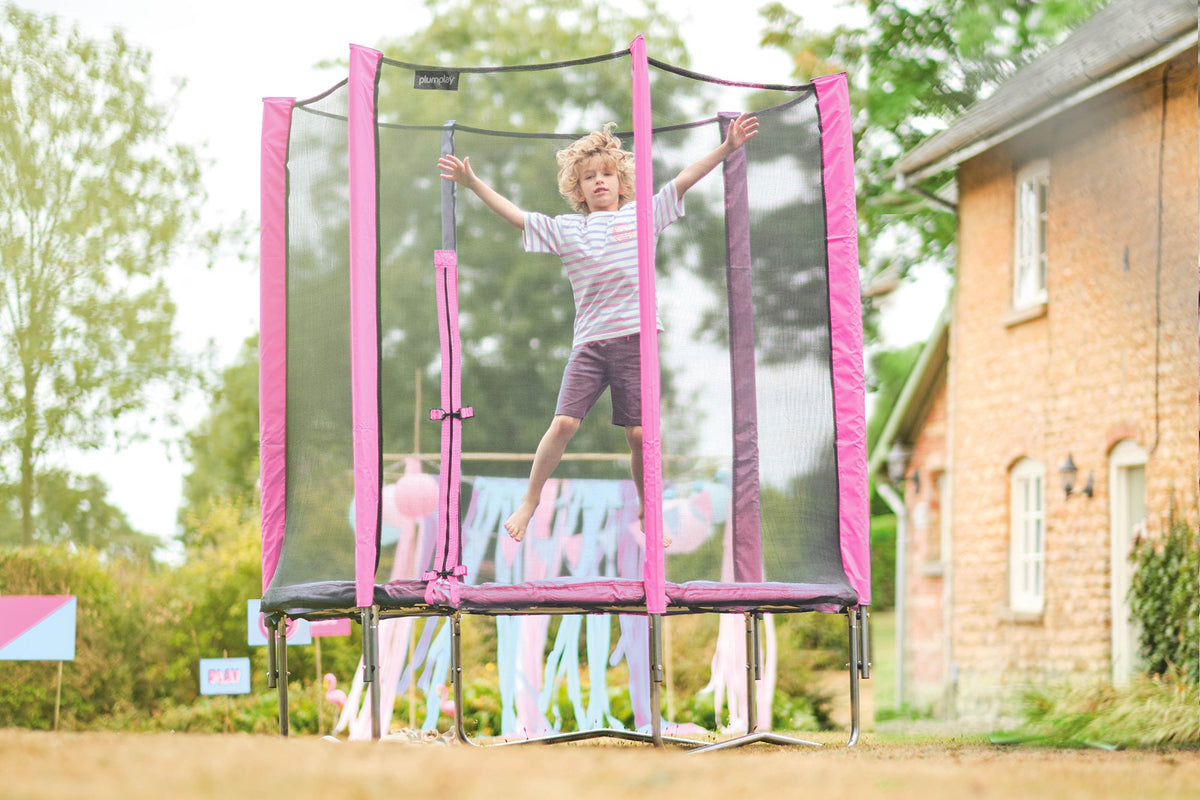Plum Junior Trampoline - Pink 6ft