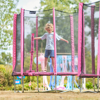 Plum Junior Trampoline - Pink 6ft