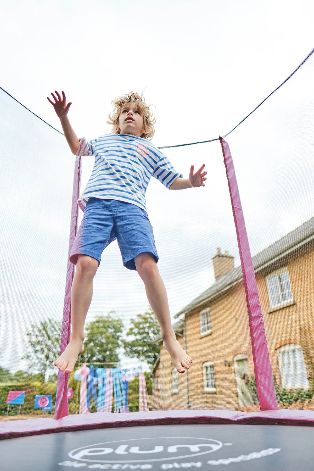 Plum Junior Trampoline - Pink 6ft
