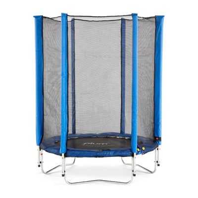 Plum® Junior Springsafe® Trampoline & Enclosure 4Ft - Blue