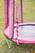 Plum® Junior Springsafe® Trampoline & Enclosure 4Ft- Pink