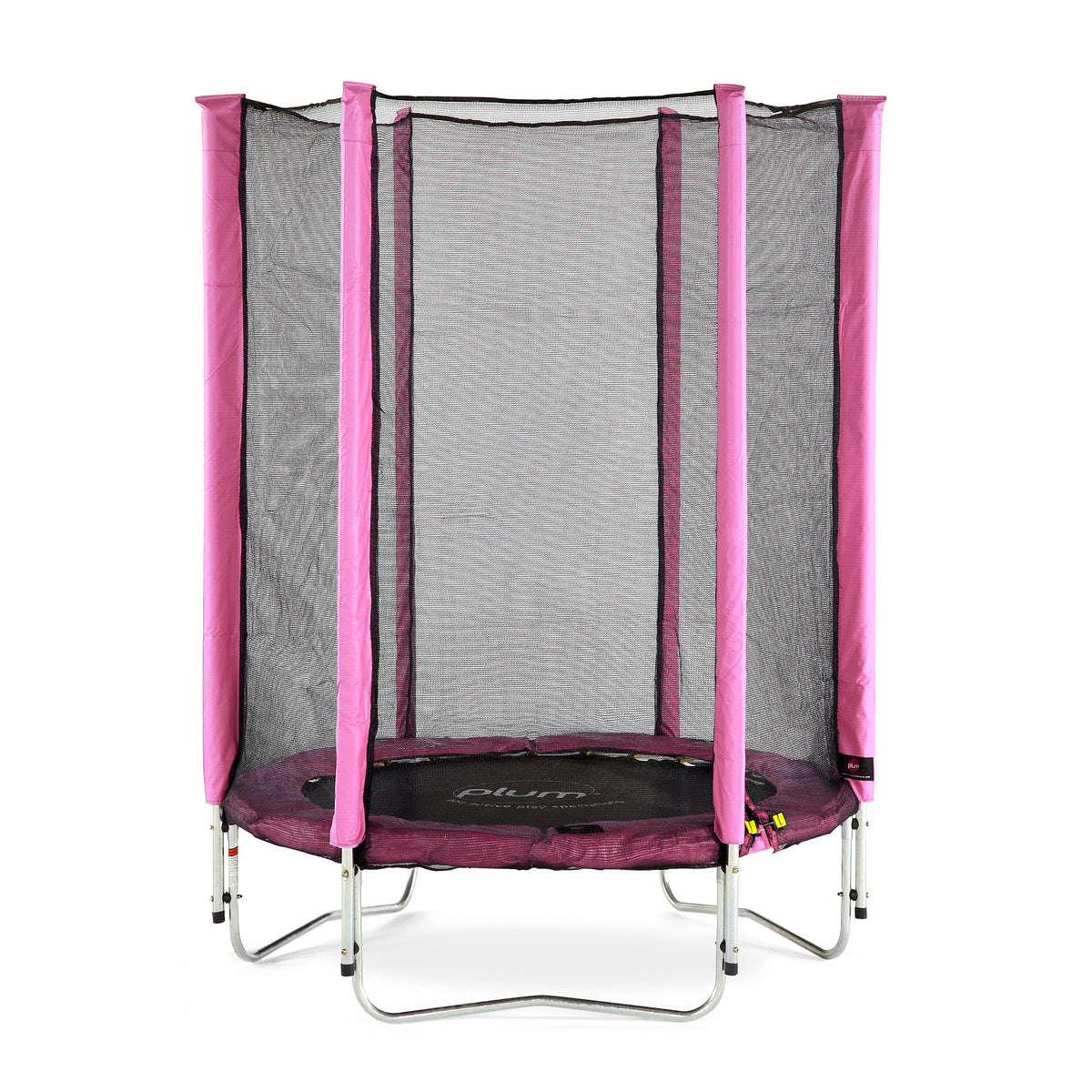 Plum® Junior Springsafe® Trampoline & Enclosure 4Ft- Pink