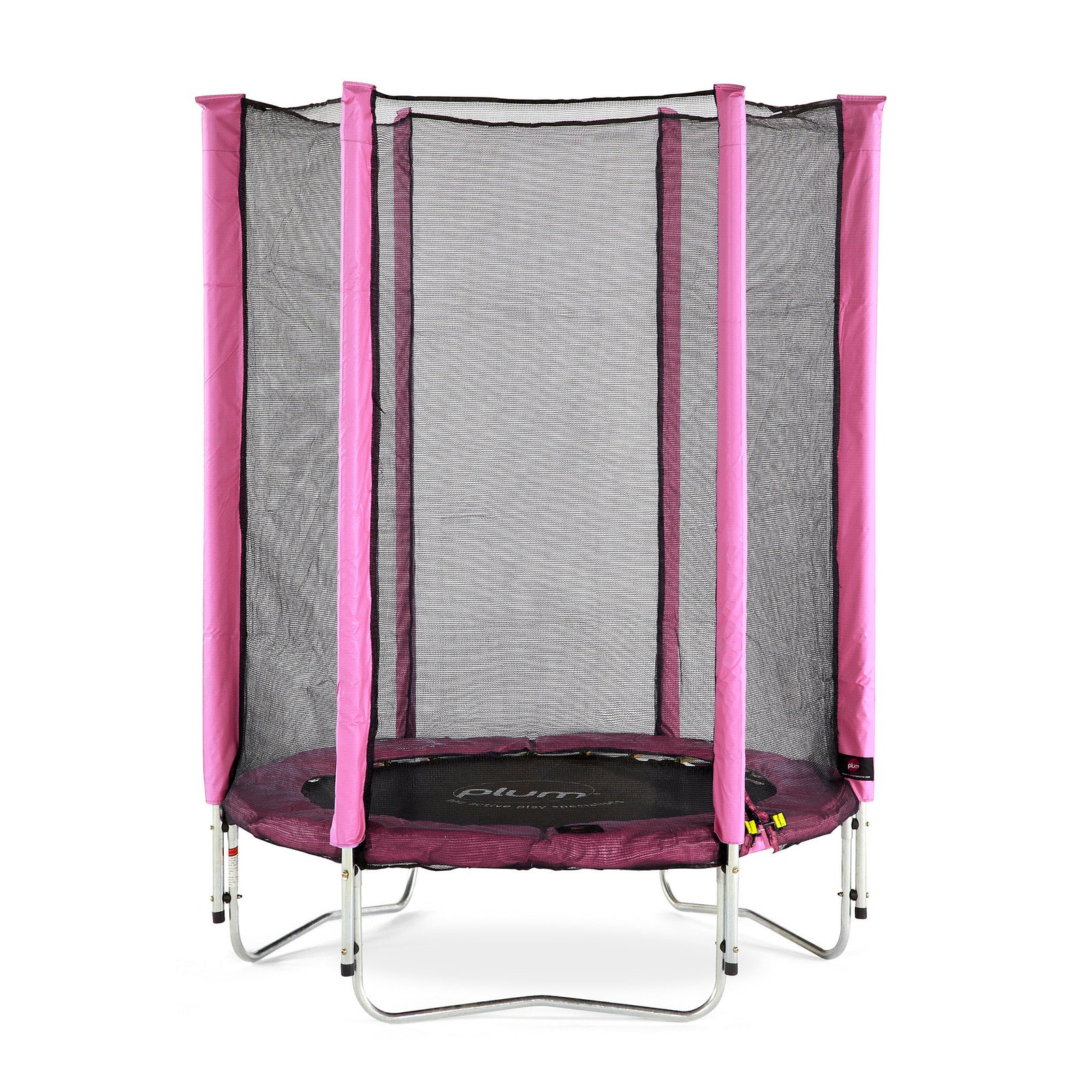 Plum® Junior Springsafe® Trampoline & Enclosure 4ft - Pink