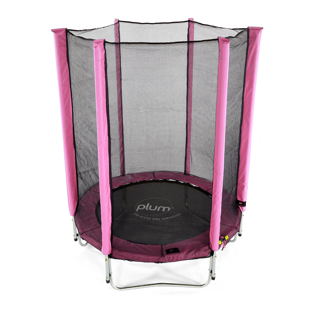 Plum® Junior Springsafe® Trampoline & Enclosure 4Ft- Pink