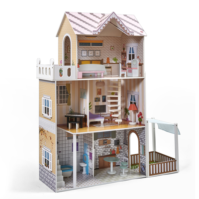 Plum Shorehouse Wooden Dolls House