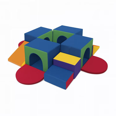 4 Tunnel Soft Play - Kids Toys Warehouse