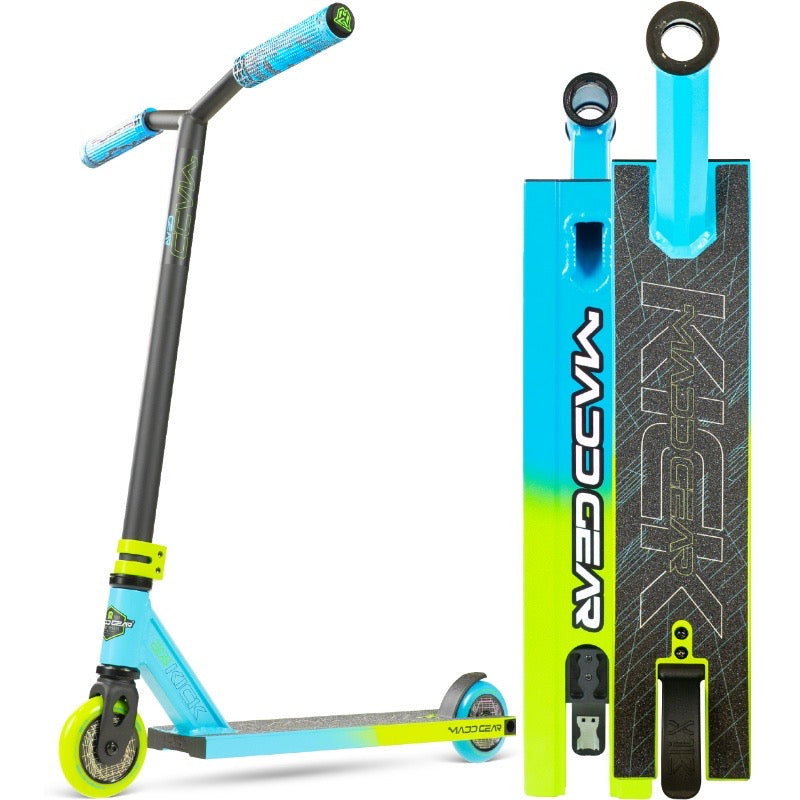 Madd Gear MGP Kick Pro-X Scooter - Blue/Green