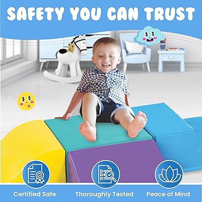 Climbing Soft Play Foam Set - Kids Toys Warehouse