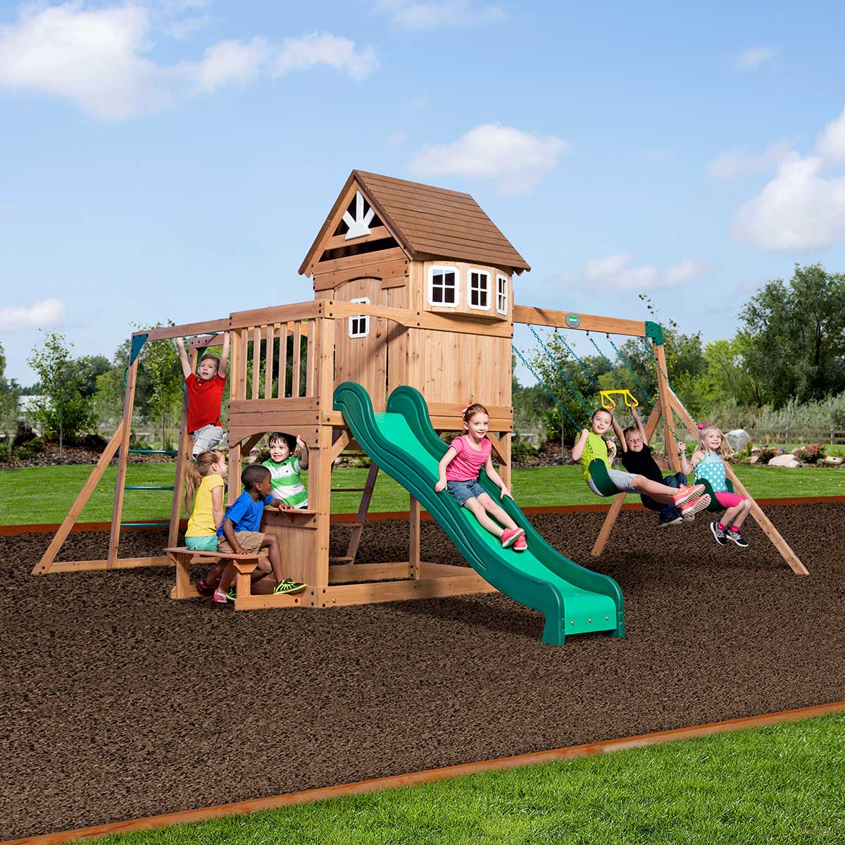Backyard Discovery Montpelier Swing & Play Set
