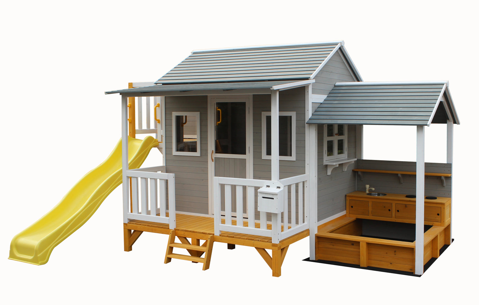 Delightful Shack Cubby with Mud Kitchen by Kidzshack