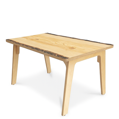 Rectangle Table Timber Look - Kids Toys Warehouse