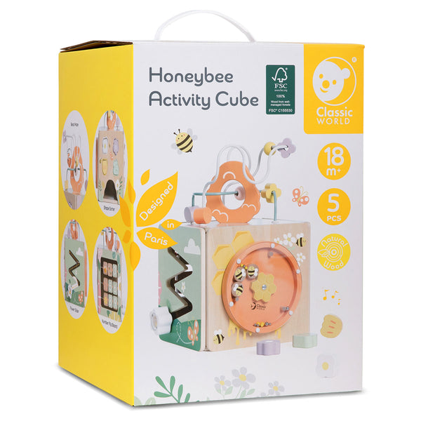Classic World Honeybee Activity Cube