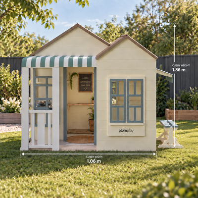 Beach House Wooden Playhouse