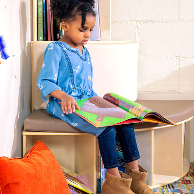 Corner Tree Book Shelf 90 degree - Kids Toys Warehouse