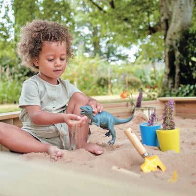 Giant Octagonal Sand Pit (Natural) by Plum Play