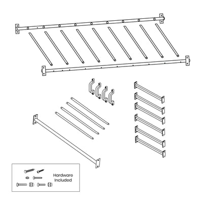 Lifespan Kids Amazon Monkey Bars - Bars Only (2.5m)