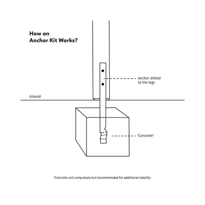 Lifespan Kids Amazon Monkey Bars - Bars Only (2.5m)