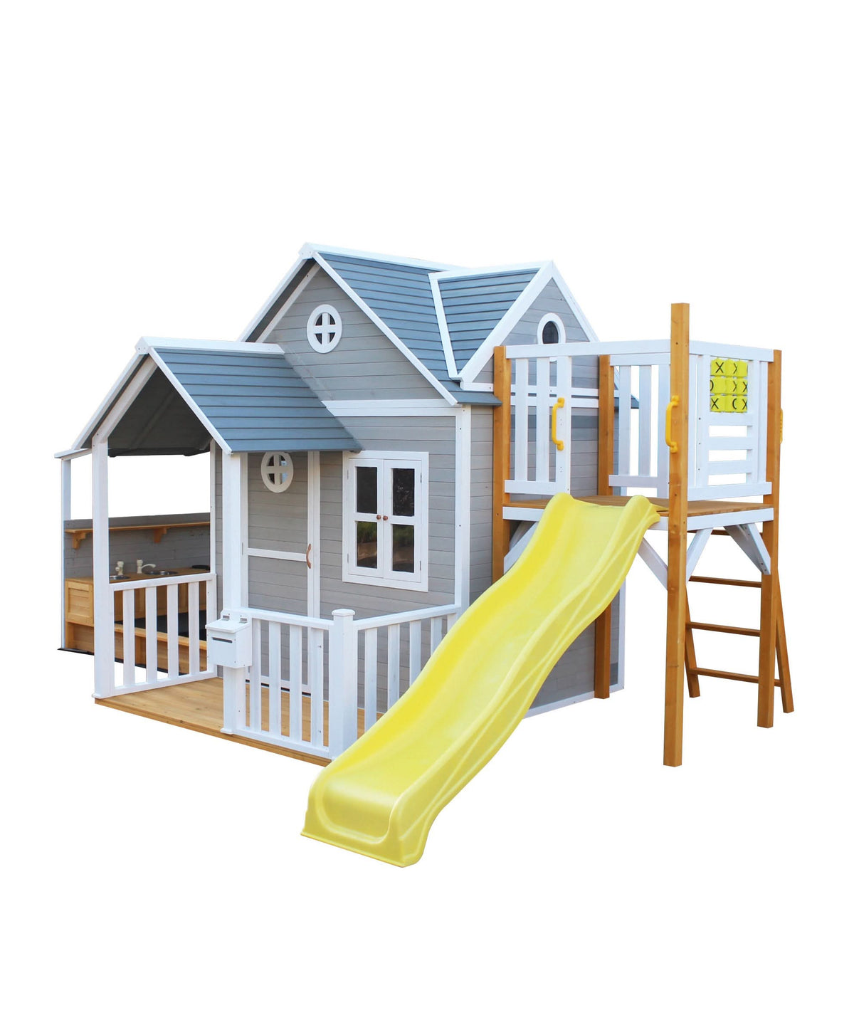 Jolly Shack Cubby with Mud Kitchen by Kidzshack