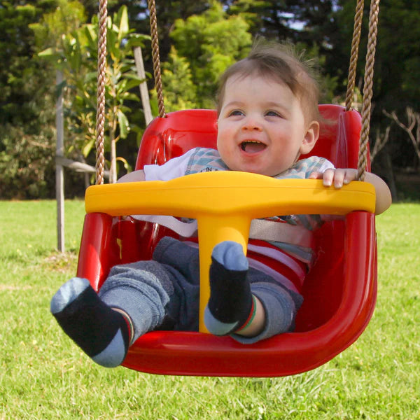 Lifespan Kids Baby Swing Seat Attachment (Red & Yellow)