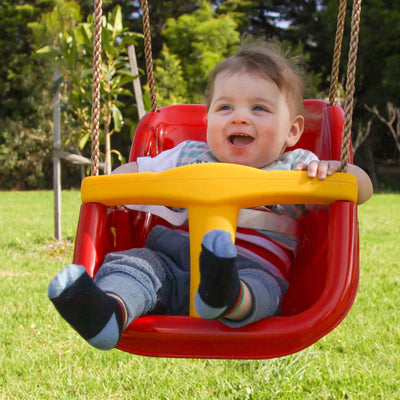 Lifespan Kids Baby Swing Seat Attachment (Red & Yellow)