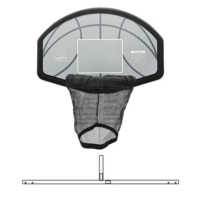 Lifespan Kids Swish Basketball Ring with BR4 Bracket HJ-R and BounceZone R