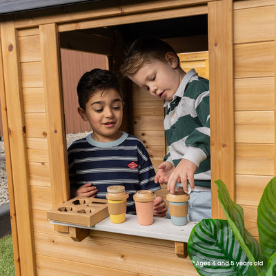 Lifespan Kids Bilby Cubby House in Natural Timber