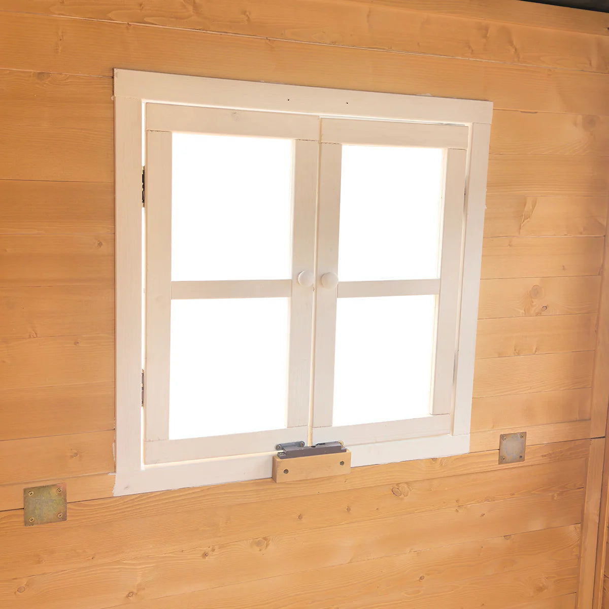 Lifespan Kids Burleigh Cubby House with 2.2m Slide (White)