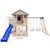 Lifespan Kids Kingston Cubby House with Blue Slide