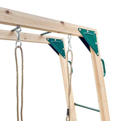 Lifespan Kids Kingston Cubby House with 2.2m Slide (Green)