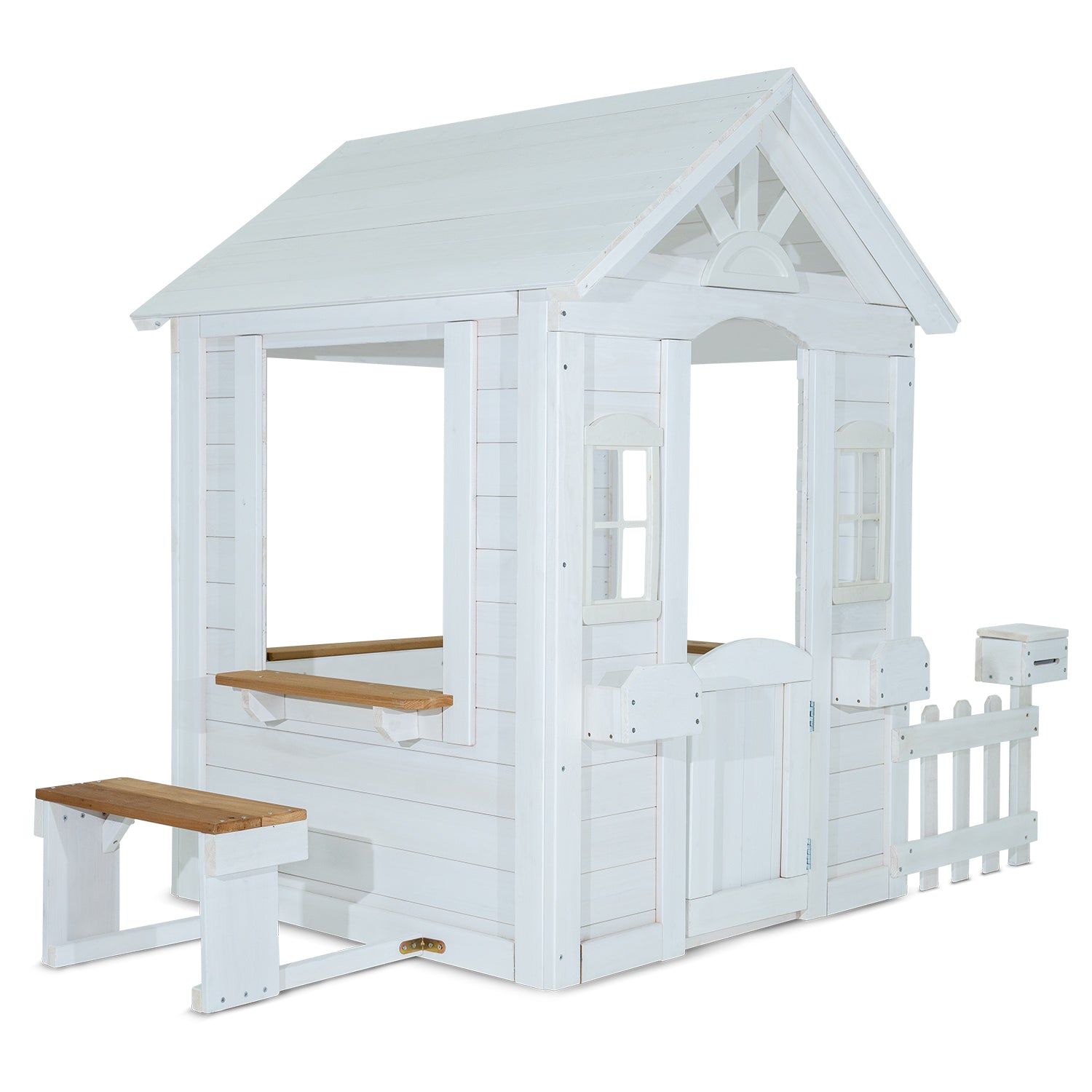 Lifespan Kids Teddy Cubby House in White (V2)