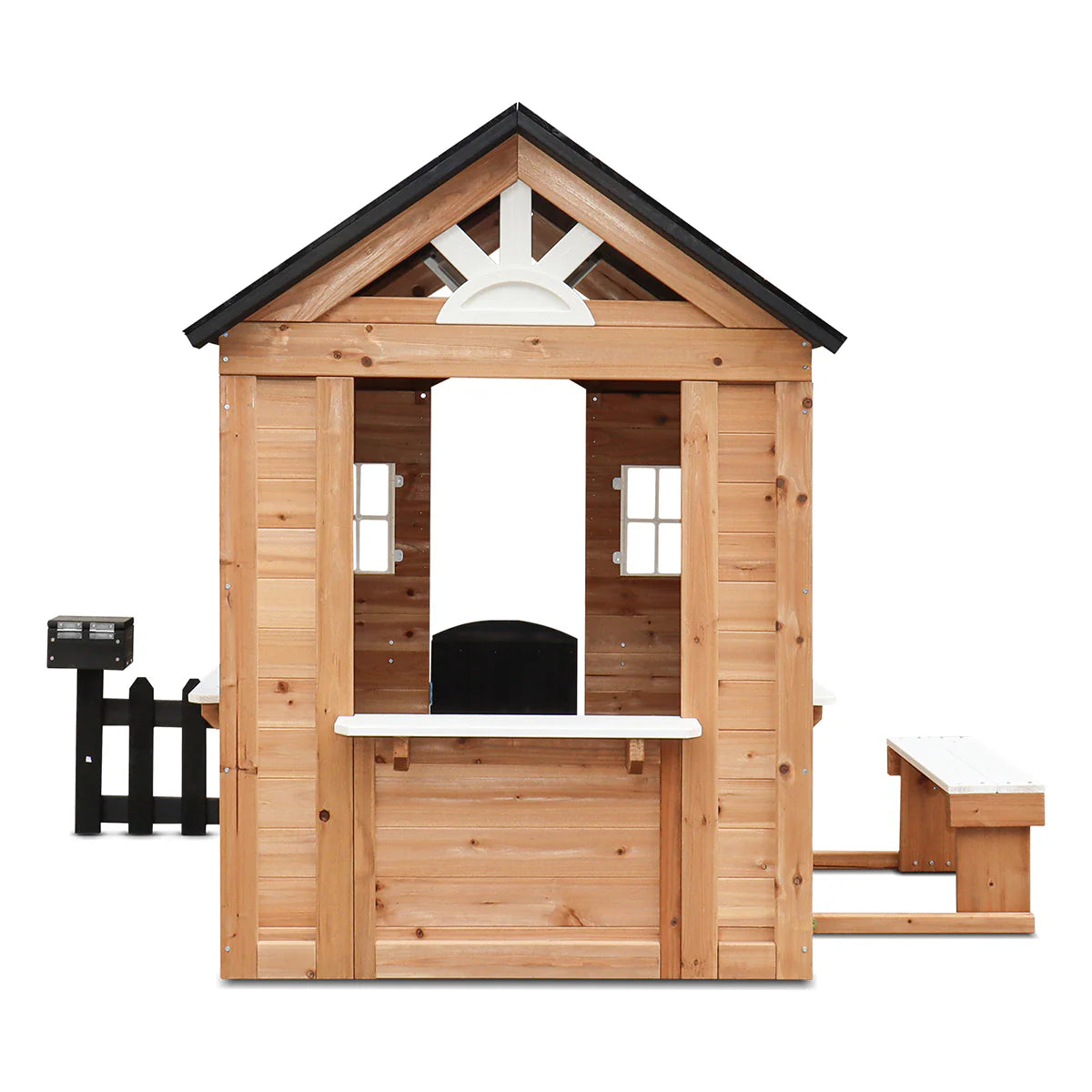 Lifespan Kids Teddy Cubby House in Natural Timber (V3)